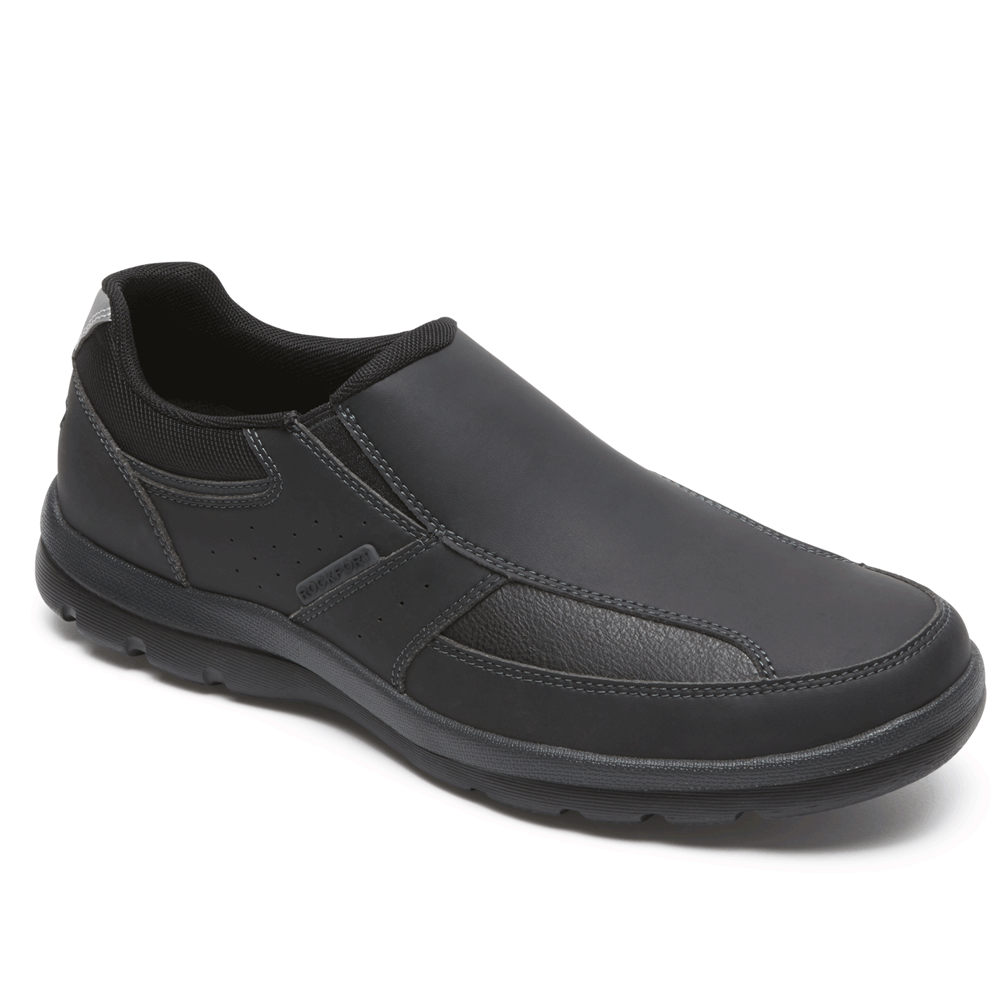 Rockport Singapore Mens Slip-On - Get Your Kicks Black - NS5087963